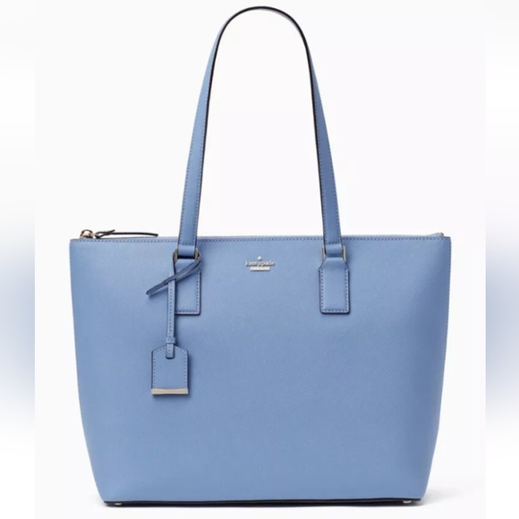 Kate Spade Cameron Street Lucie Tote Bag -Tile Blue - Picture 11 of 17